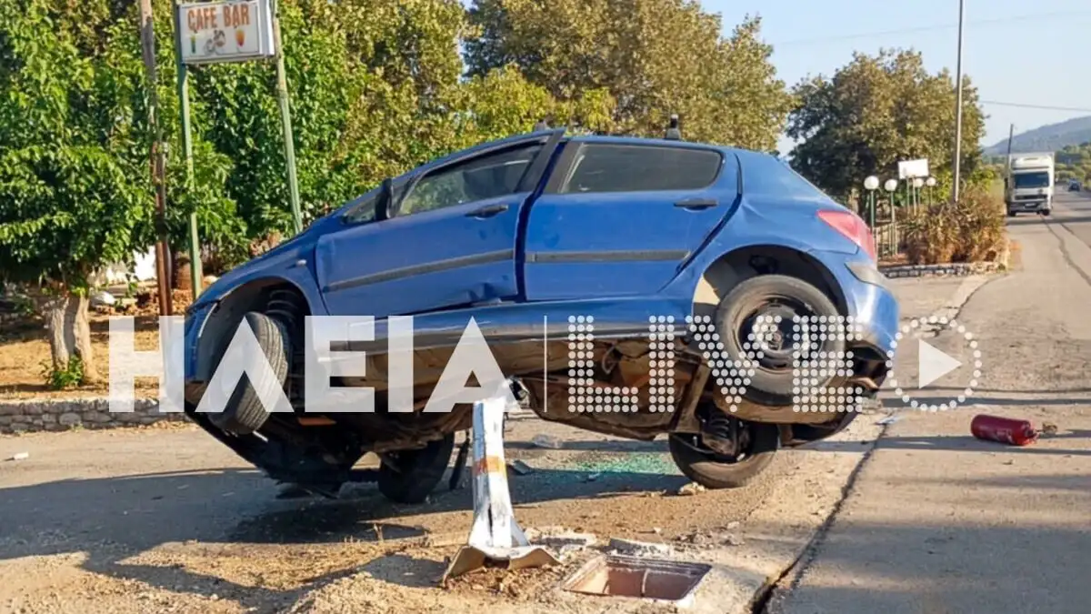 Τραγικό τροχαίο δυστύχημα με θύμα 75χρονο στην εθνική οδό Πύργου – Κυπαρισσίας: Το όχημα που οδηγούσε καρφώθηκε σε κολόνα φωτισμού