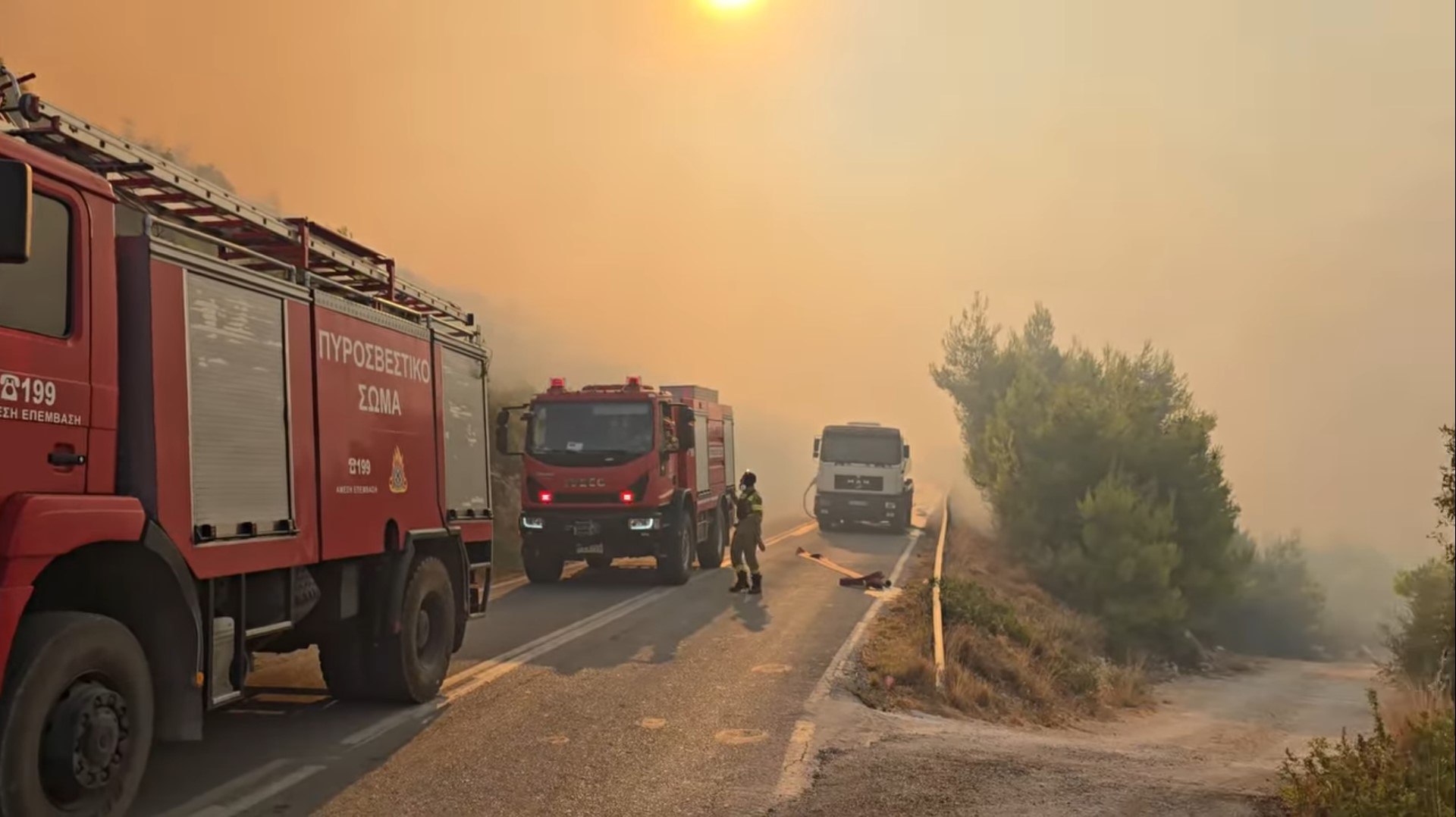 Δύσκολη η φωτιά στη Ζάκυνθο: Μηνύματα 112 για εκκένωση 2 περιοχών - Πυρκαγιές και σε Κεφαλονιά, Φωκίδα, Βόνιτσα