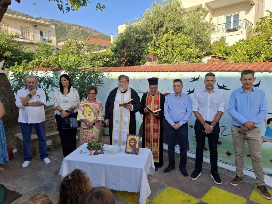 Πραγματοποιήθηκε αγιασμός στα σχολεία του Δήμου Λοκρών