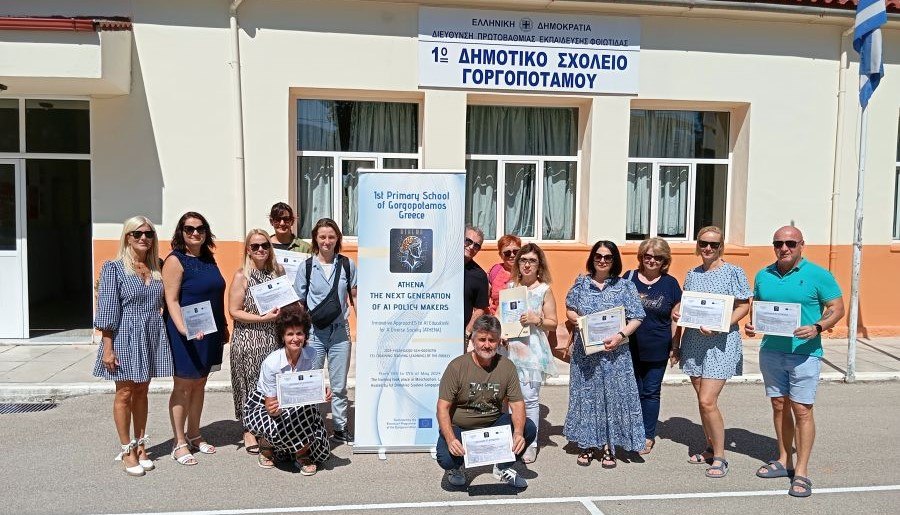 Πραγματοποιήθηκε το Transnational Project Meeting στο 1ο Δημοτικό Σχολείο Γοργοποτάμου