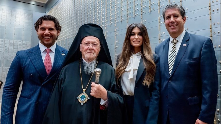 Συνάντηση Γκίλφοϊλ με τον Οικουμενικό Πατριάρχη Βαρθολομαίο: "Η πνευματική του καθοδήγηση εμπνέει εκατομμύρια"