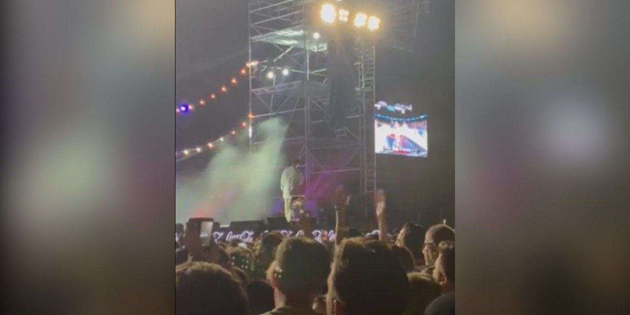 Ο Αργυρός σταμάτησε τη συναυλία για να δει τον αγώνα της Εθνικής με τη Λιθουανία στο Eurobasket (βίντεο)