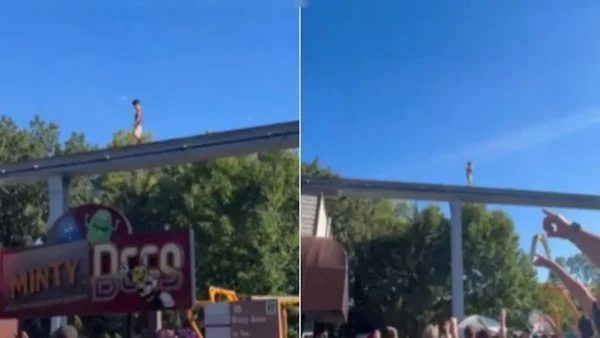 Viral βίντεο με μικρό αγόρι να περπατά μόνο του σε ράγες τρένου στις ΗΠΑ σε ύψος 6 μέτρων – Άνδρας πήδηξε και το έσωσε