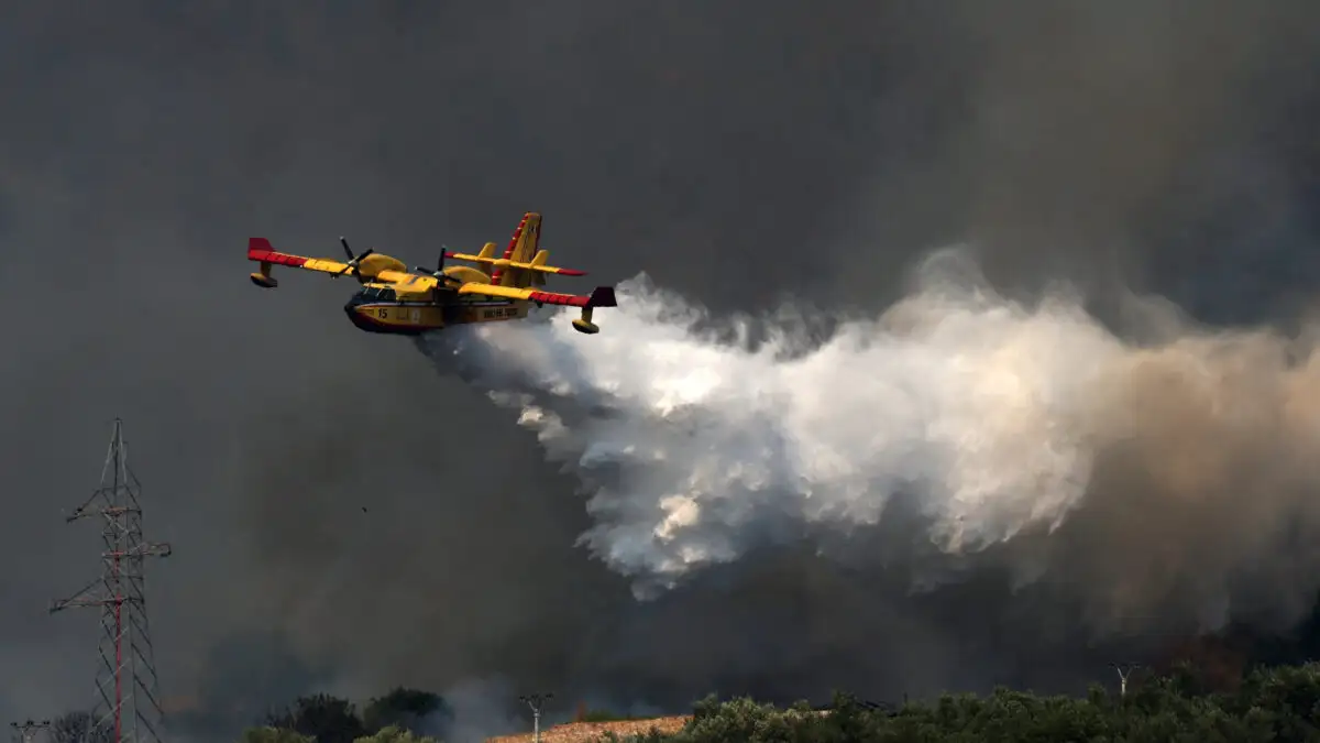 Οριοθετήθηκε η φωτιά στην Αισύμη Έβρου