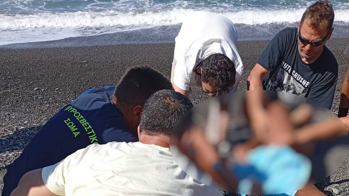 Παραλίγο τραγωδία στον «Μακρυγιαλό» στη Βόρεια Εύβοια - Το κύμα τον πέταξε στα βράχια