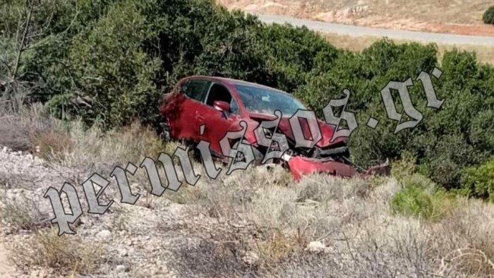 Μαυρομμάτι: Αυτοκίνητο έφυγε στο γκρεμό - Άγιο είχε ο οδηγός του
