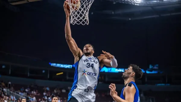 Ελλάδα – Ισραήλ 84-79: Στα προημιτελικά του Eurobasket 2025 η γαλανόλευκη με αδιανόητο Γιάννη Αντετοκούνμπο