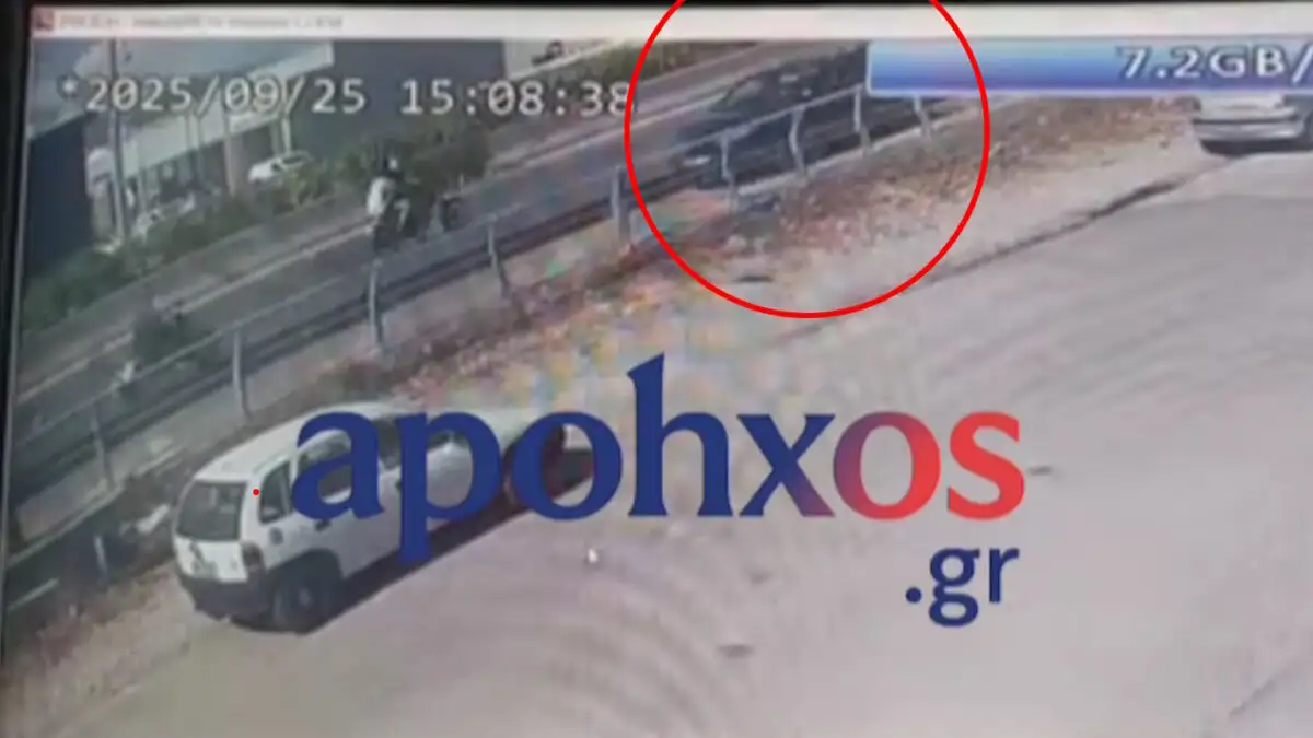 Πάτρα: Απίστευτο βίντεο με αυτοκίνητο να κινείται ανάποδα στην εθνική οδό προς Ρίο