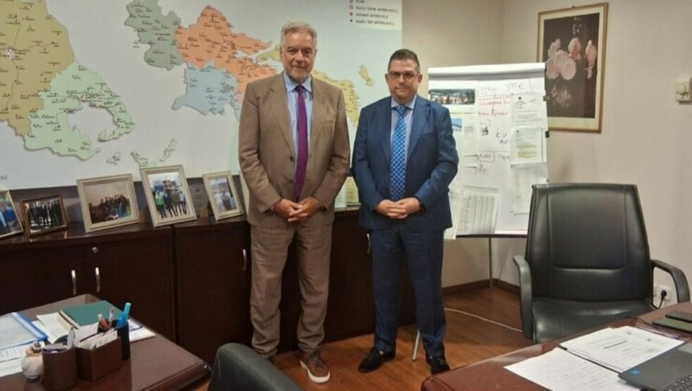 Ο Στέλιος Γερωνυμάκης ανέλαβε τη διοίκηση του ΓΝ Χαλκίδας