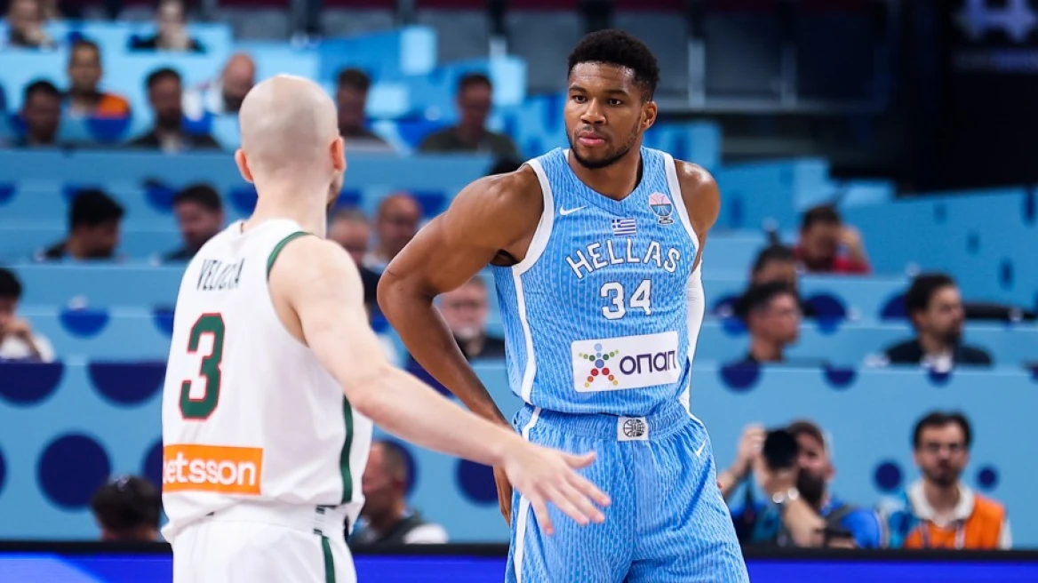 Eurobasket 2025: «Πετάει» ο Γιάννης - Τα δύο εντυπωσιακά καρφώματα του Αντετοκούνμπο απέναντι στη λιθουανική άμυνα - Βίντεο