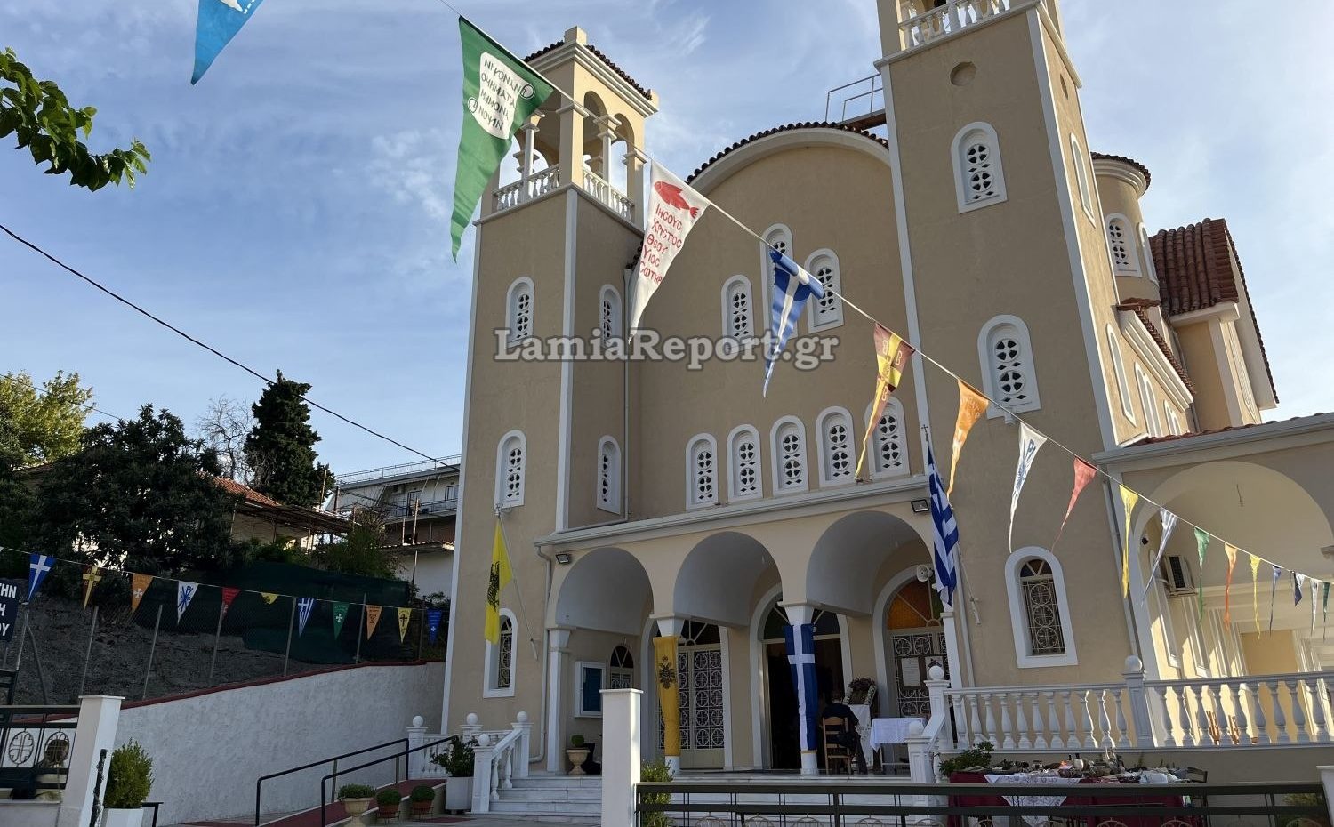 Λαμία: Πανηγυρίζει ο Ιερός Ναός της Αγίας Σοφίας