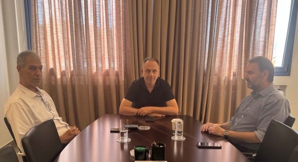 Πραγματοποιήθηκε η συνάντηση του δημάρχου με τον διοικητή του Γενικού Νοσοκομείου Λαμίας