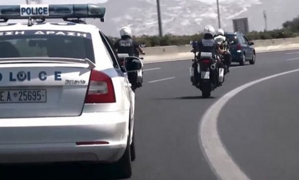 Φθιώτιδα: Κινηματογραφική καταδίωξη μηχανής σε όλο το μήκος της εθνικής οδού