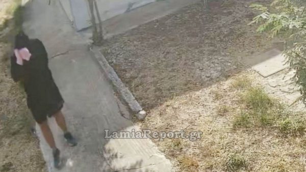 Στυλίδα: Ο κλέφτης ήξερε ότι τον «βλέπουν» οι κάμερες και έκρυψε το πρόσωπό του (ΒΙΝΤΕΟ)