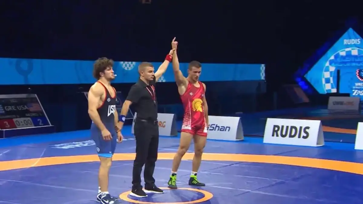 Ο Γιώργος Κουγιουμτσίδης κατέκτησε το χρυσό μετάλλιο στην κατηγορία των 79κ. στην ελευθέρα πάλη και έγραψε ιστορία