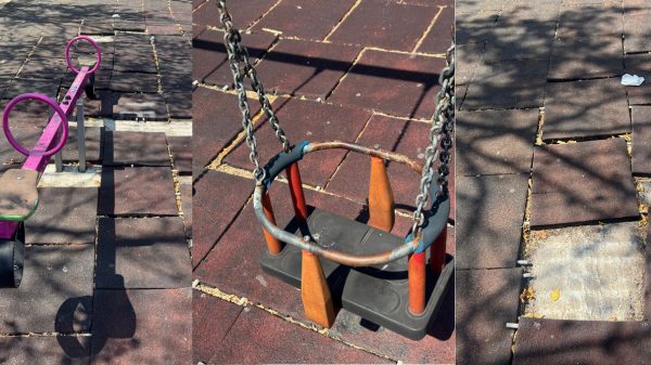 Εσείς θα πηγαίνατε το παιδί σας να παίξει σε μια τέτοια παιδική χαρά; 