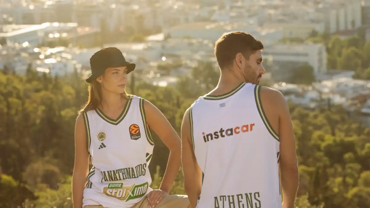 Ο μπασκετικός Παναθηναϊκός αποκάλυψε τη λευκή φανέλα της ομάδας