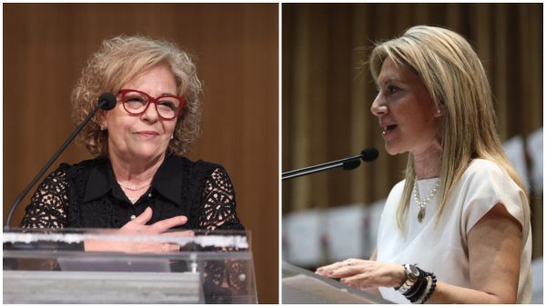 Η Μάγδα Φύσσα και η Μαρία Καρυστιανού τιμώνται με βραβείο Ειρήνης