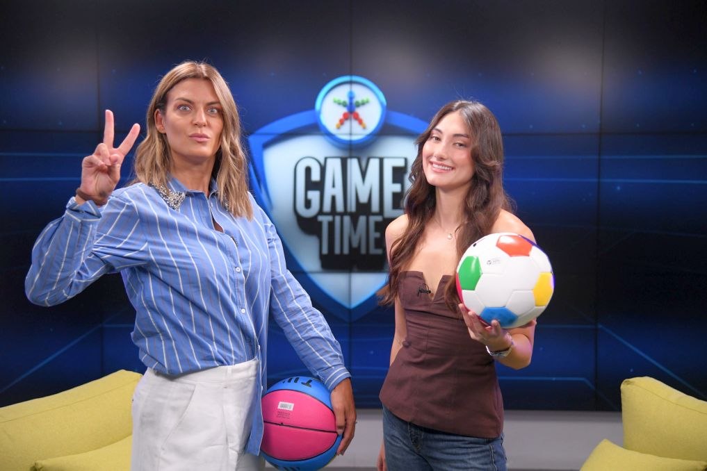 Η Ευαγγελία Πλατανιώτη στο ΟΠΑΠ Game Time: Το ντουέτο με τον Λευτέρη Πετρούνια και η πατητή στον Έρλινγκ Χάαλαντ