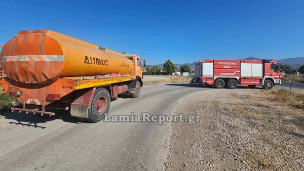 Πρόστιμο σε Λαμιώτη που έβαλε φωτιά να κάψει υπολείμματα καλλιεργειών