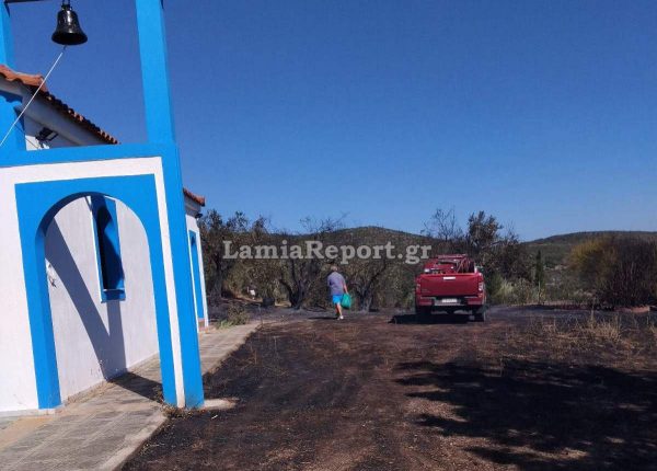 Σύλληψη και πρόστιμο για την πυρκαγιά στη Γλύφα