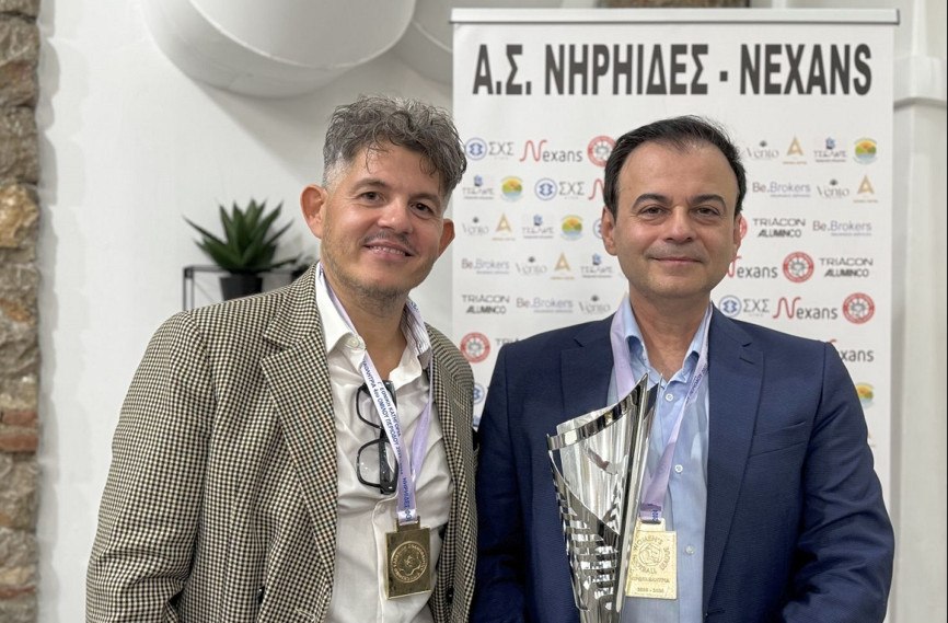 Ανανέωση συνεργασίας Νηρηίδων Φθίας με τη Nexans - Μαζί συνεχίζουμε το όραμα