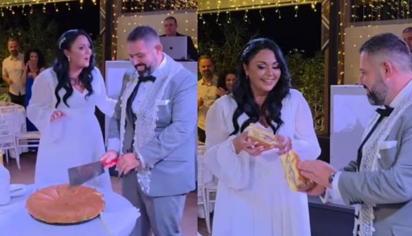 Viral γάμος στην Κρήτη: Αντί για τούρτα, οι νεόνυμφοι έκοψαν… burger!