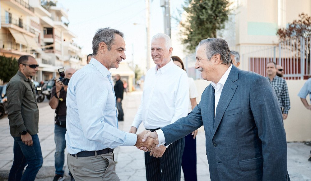 Στο Ωνάσειο Σχολείο Περιστερίου ο Κυριάκος Μητσοτάκης: «Συνεχίζουμε να επενδύουμε στη δημόσια παιδεία»