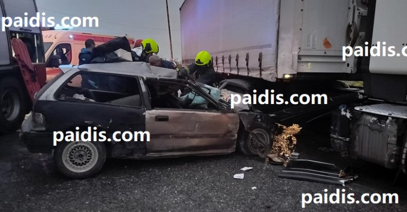 Τραγωδία: Νεκρός 50χρονος σε σοκαριστικό τροχαίο έξω από τη Λάρισα