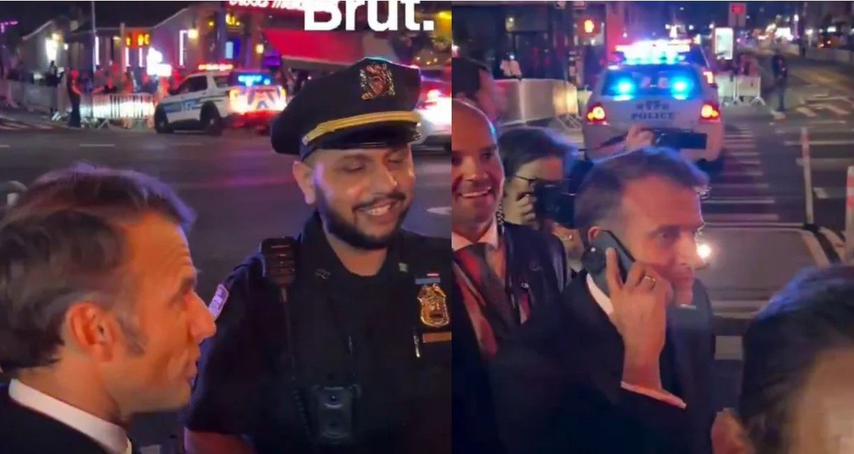 Η αυτοκινητοπομπή του Τραμπ μπλόκαρε τον Μακρόν -«Μάντεψε, εγκλωβίστηκα εξαιτίας σου», του είπε στο τηλέφωνο, δείτε βίντεο