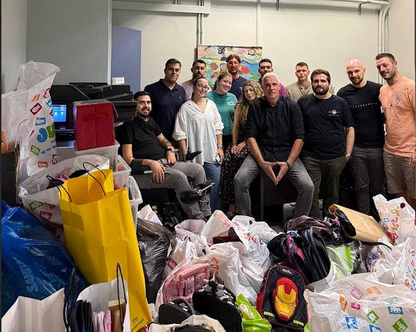 Ευχαριστήριο του Συμβουλίου Νέων του Δήμου Λαμιέων για τη συγκέντρωση σχολικών ειδών