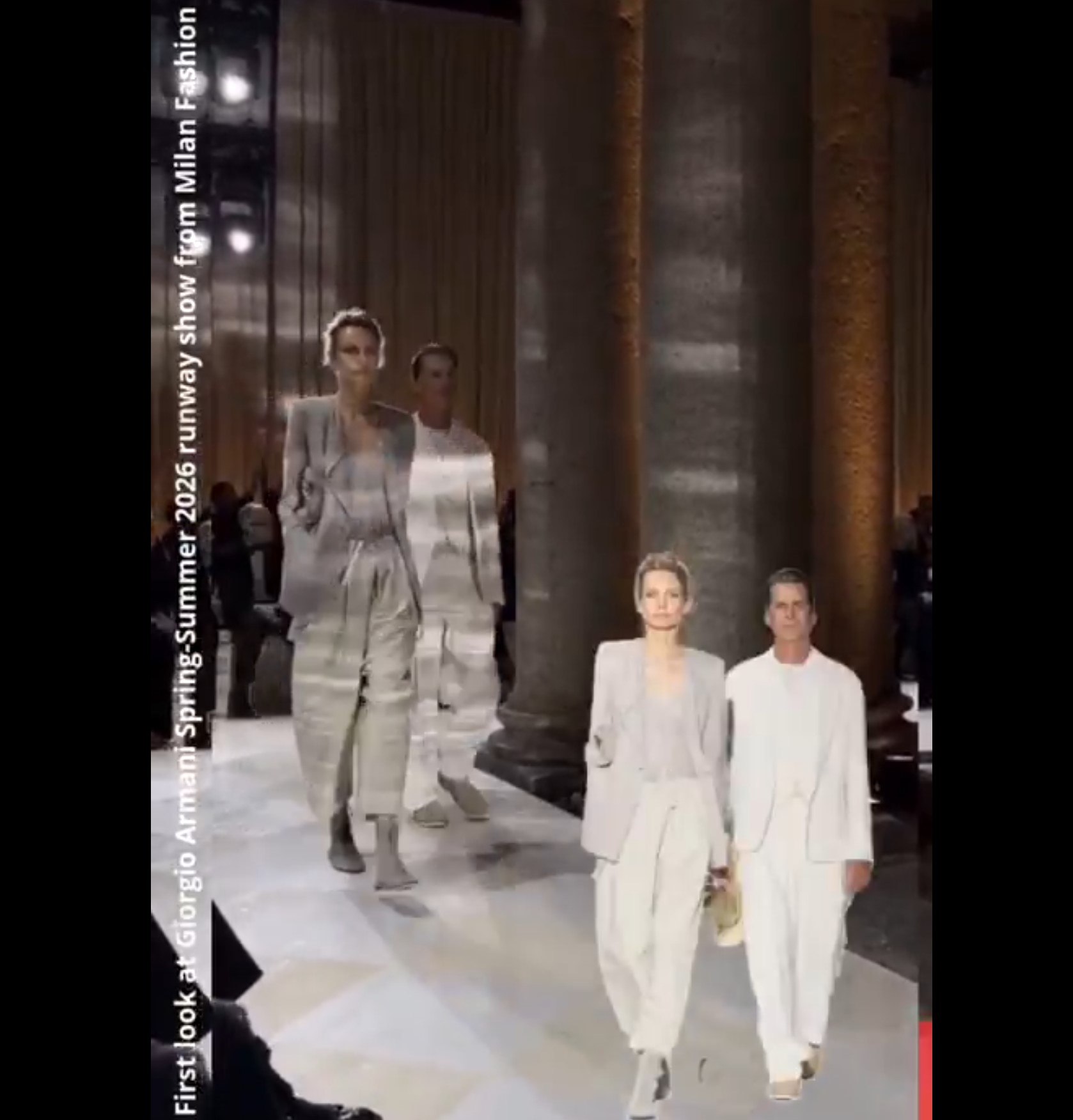 Με την τελευταία συλλογή του Τζόρτζιο Αρμάνι έπεσε η αυλαία στην Εβδομάδα Μόδας του Μιλάνου