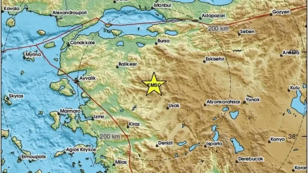 Ισχυρός σεισμός στην Τουρκία 5,4 Ρίχτερ – Έγινε αισθητός σε Σμύρνη, Προύσα και Κωνσταντινούπολη