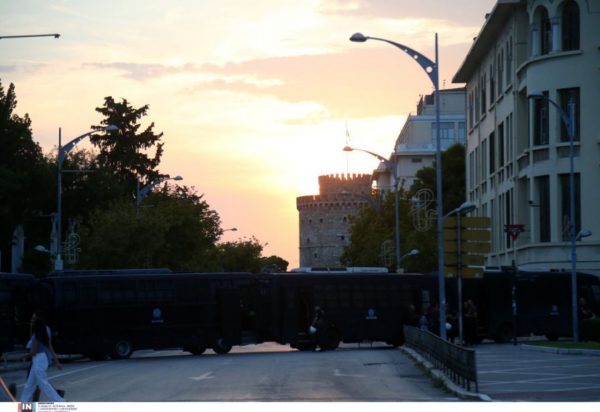 ΔΕΘ 2025: Aπροσπέλαστο το κέντρο της Θεσσαλονίκης – Δρακόντεια μέτρα ασφαλείας με κλούβες, drones και φορητές κάμερες