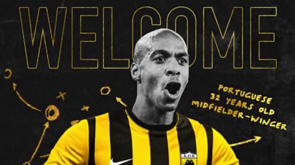 Η ΑΕΚ ανακοίνωσε το δανεισμό του Ζοάο Μάριο από την Μπεσίκτας