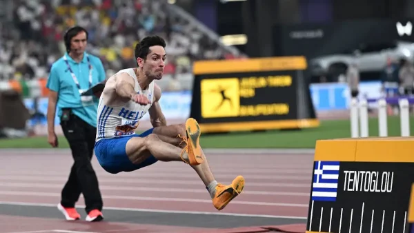 Ο τραυματίας Μίλτος Τεντόγλου έμεινε 11ος στον τελικό του μήκους στο παγκόσμιο πρωτάθλημα στίβου