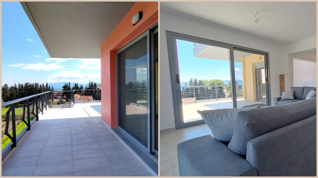 Αγία Μαρίνα: Ενοικιάζονται νεόδμητα επιπλωμένα διαμερίσματα με εξαιρετική θέα σε βουνό & θάλασσα