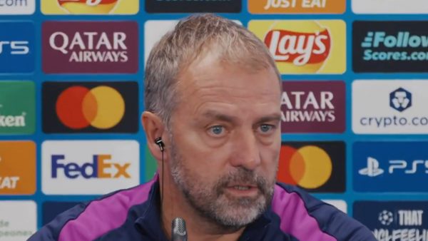 Φλικ για το Μπαρτσελόνα – Ολυμπιακός: «Δείτε τον αγώνα με την Άρσεναλ, είναι επιθετικά μια από τις καλύτερες ομάδες»