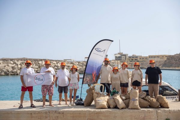 ΔΕΗ και iSea ένωσαν δυνάμεις για τον καθαρισμό απομακρυσμένων ακτών σε περιοχές Natura 2000