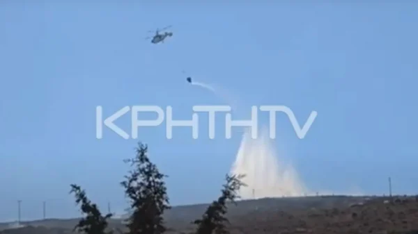 Φωτιά τώρα στις Μελέσες Κρήτης - Κινητοποιήθηκαν δυνάμεις της Πυροσβεστικής