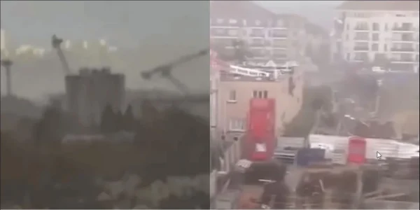 Γαλλία: Ανεμοστρόβιλος γκρέμισε γερανούς βόρεια του Παρισιού - Ένας νεκρός, δέκα τραυματίες (ΒΙΝΤΕΟ)