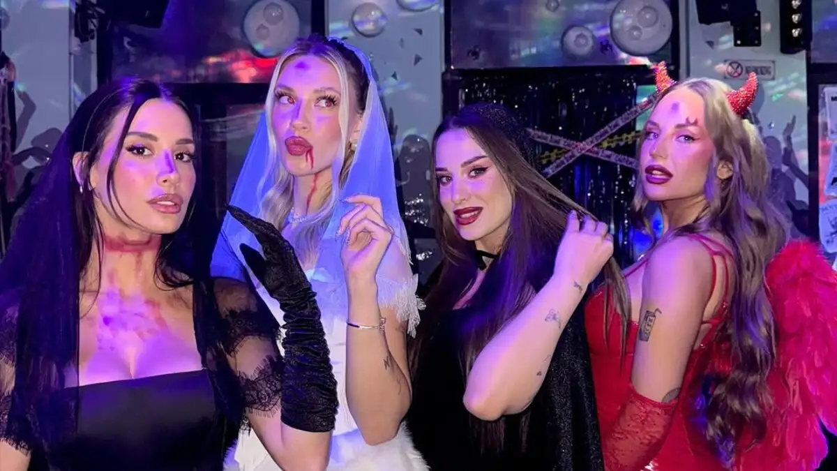 Ανδρομάχη: Φωτογραφίες από το πάρτι γενεθλίων της με θέμα το Halloween – Ντύθηκε διαβολάκι ενώ η Γαρυφαλλιά Καληφώνη ματωμένη νύφη