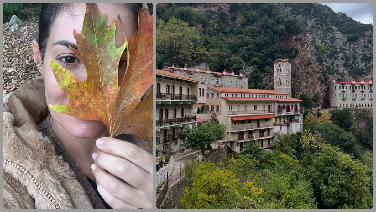 Η Μαρία Κορινθίου στο μαγευτικό Καρπενήσι - «Έχω τρελαθεί από την ομορφιά»