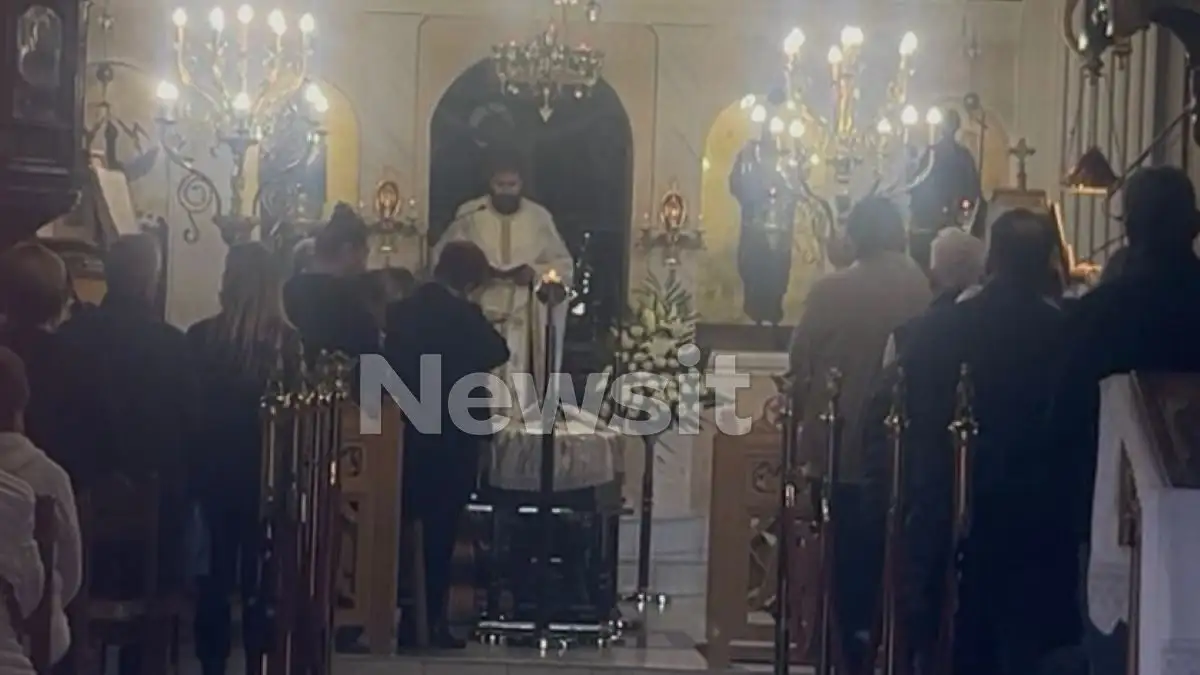 Λάρισα: Συγκίνηση στην κηδεία του 53χρονου που πέθανε σε σπήλαιο ενώ έψαχνε λίρες