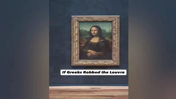 Αν το Λούβρο το έκλεβαν Έλληνες – Επικό βίντεο με την Ελληνίδα μάνα να «πρωταγωνιστεί» στην κλοπή του αιώνα
