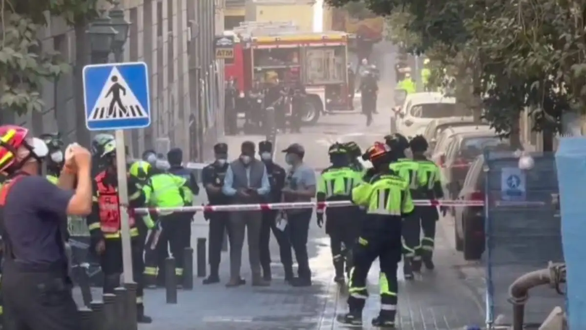 Ισπανία: Κατέρρευσε κτίριο στο κέντρο της Μαδρίτης