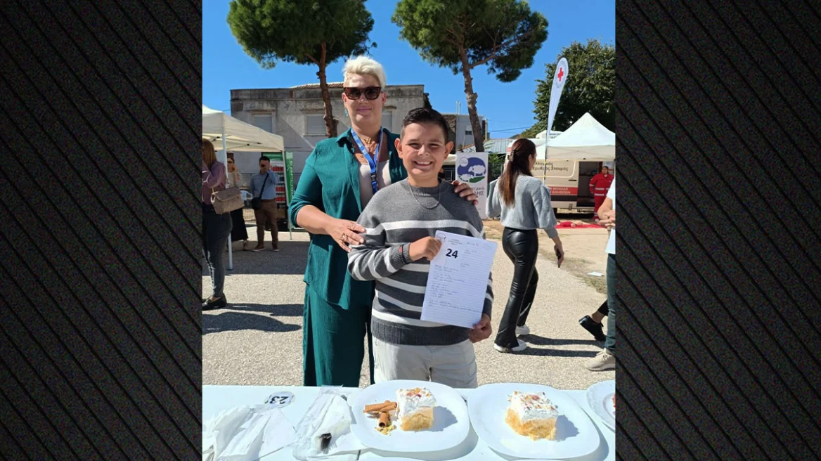 Σεφ μόλις 12 ετών - Ο Στέλιος Γκοτζαμάνης από την Ξάνθη μαγειρεύει με πάθος και κέρδισε βραβείο με το εκμέκ κανταΐφι