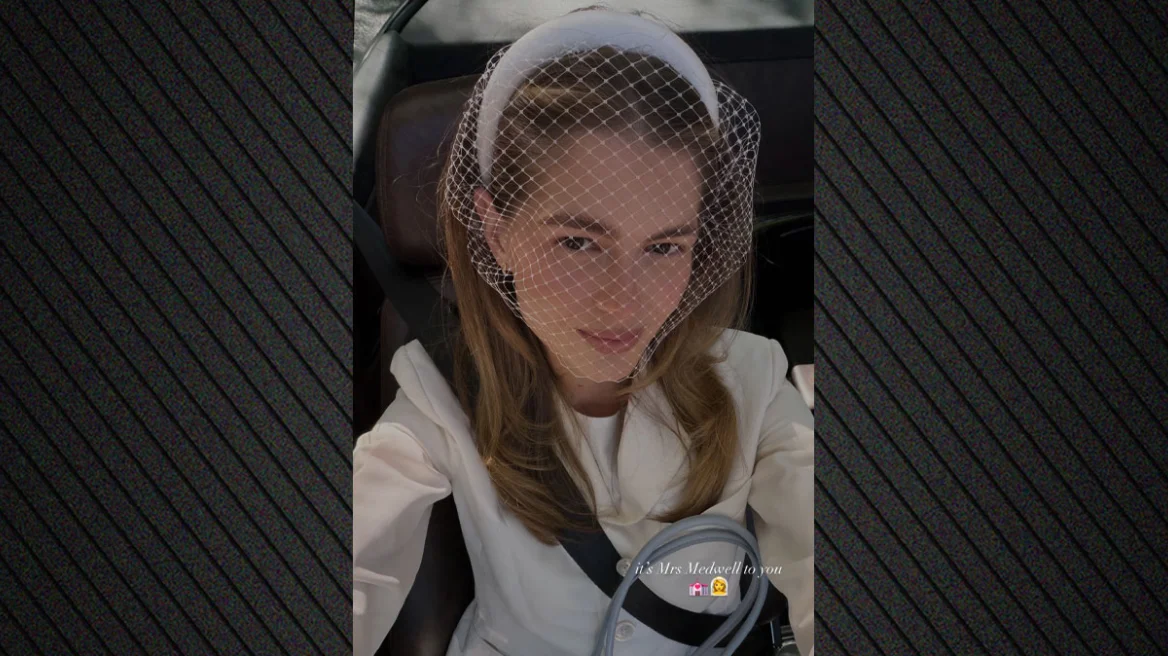 Η Αμαλία Κωστοπούλου παντρεύτηκε τον σύντροφό της στην Αμερική - Δείτε το βίντεο