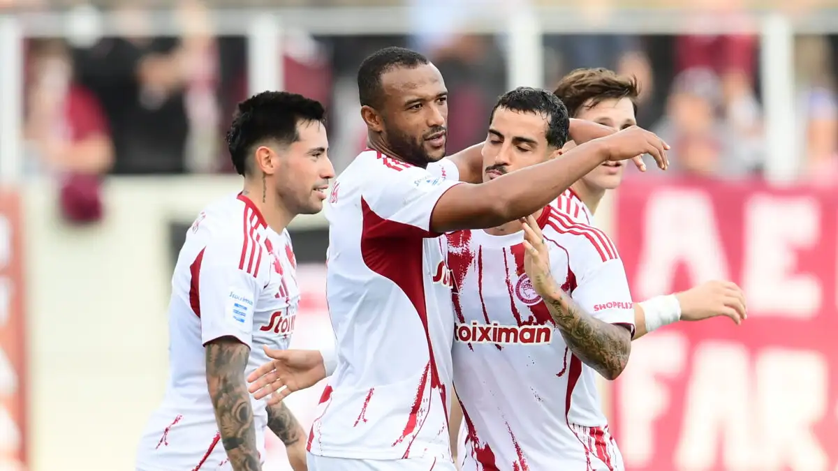 ΑΕΛ Novibet – Ολυμπιακός 0-2: Ερυθρόλευκος «περίπατος» στη Λάρισα με Ελ Κααμπί και κορυφή στη Super League