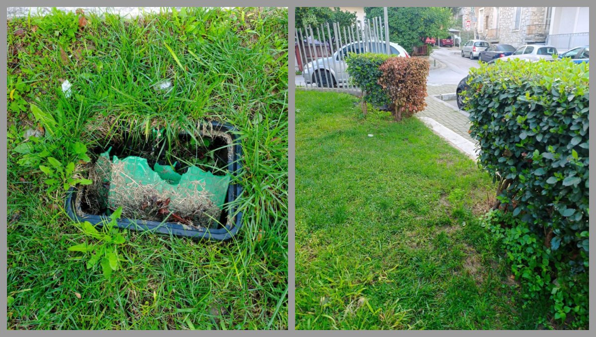 "Παγίδα" σε παιδική χαρά στο κέντρο της Λαμίας!